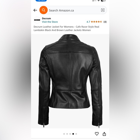 Authentic Leather Jacket - Picture 4 of 4